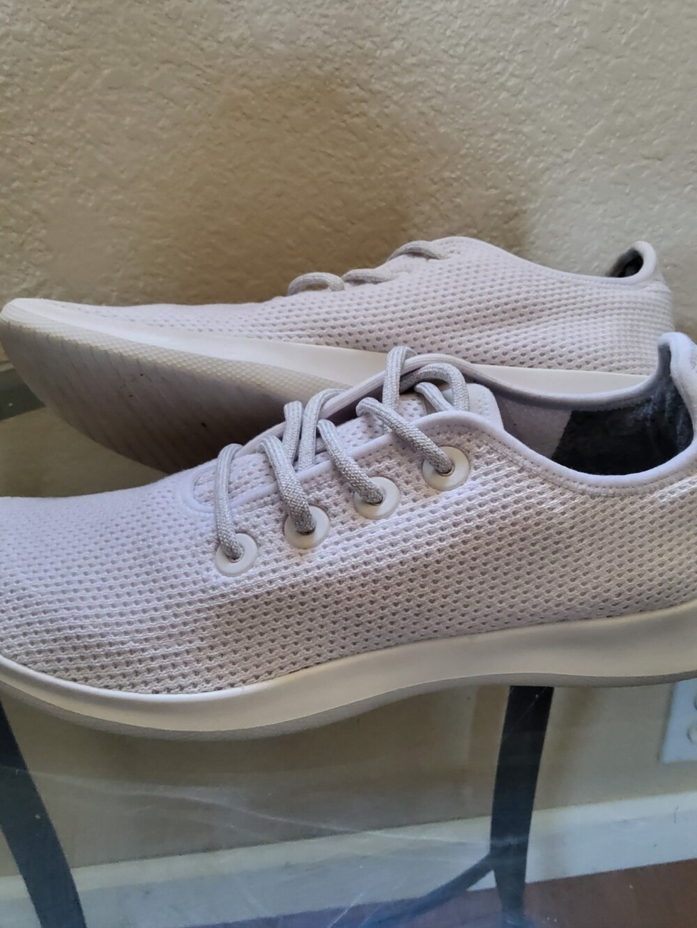 Allbirds Men's Tree Runners White Sneakers - 10 - Picture 12 of 13